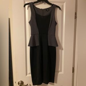 Peplum Midi Dress